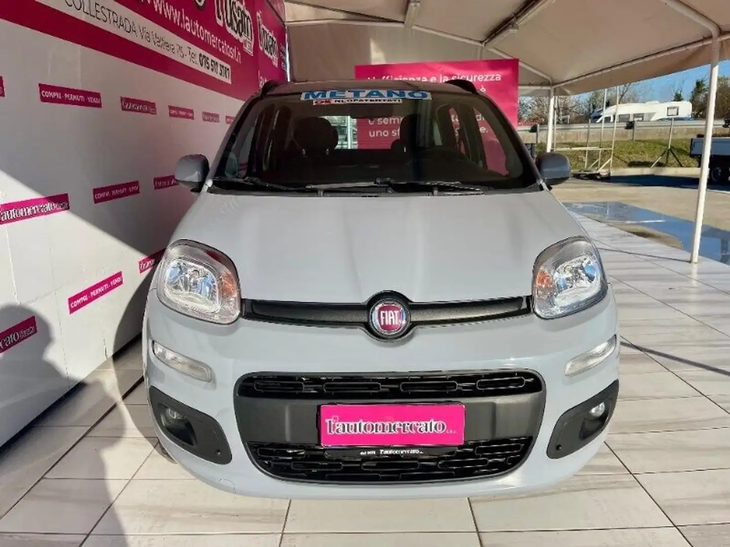 Fiat Panda Panda 0.9 TwinAir Turbo Natural Power Lounge Grigio - 2