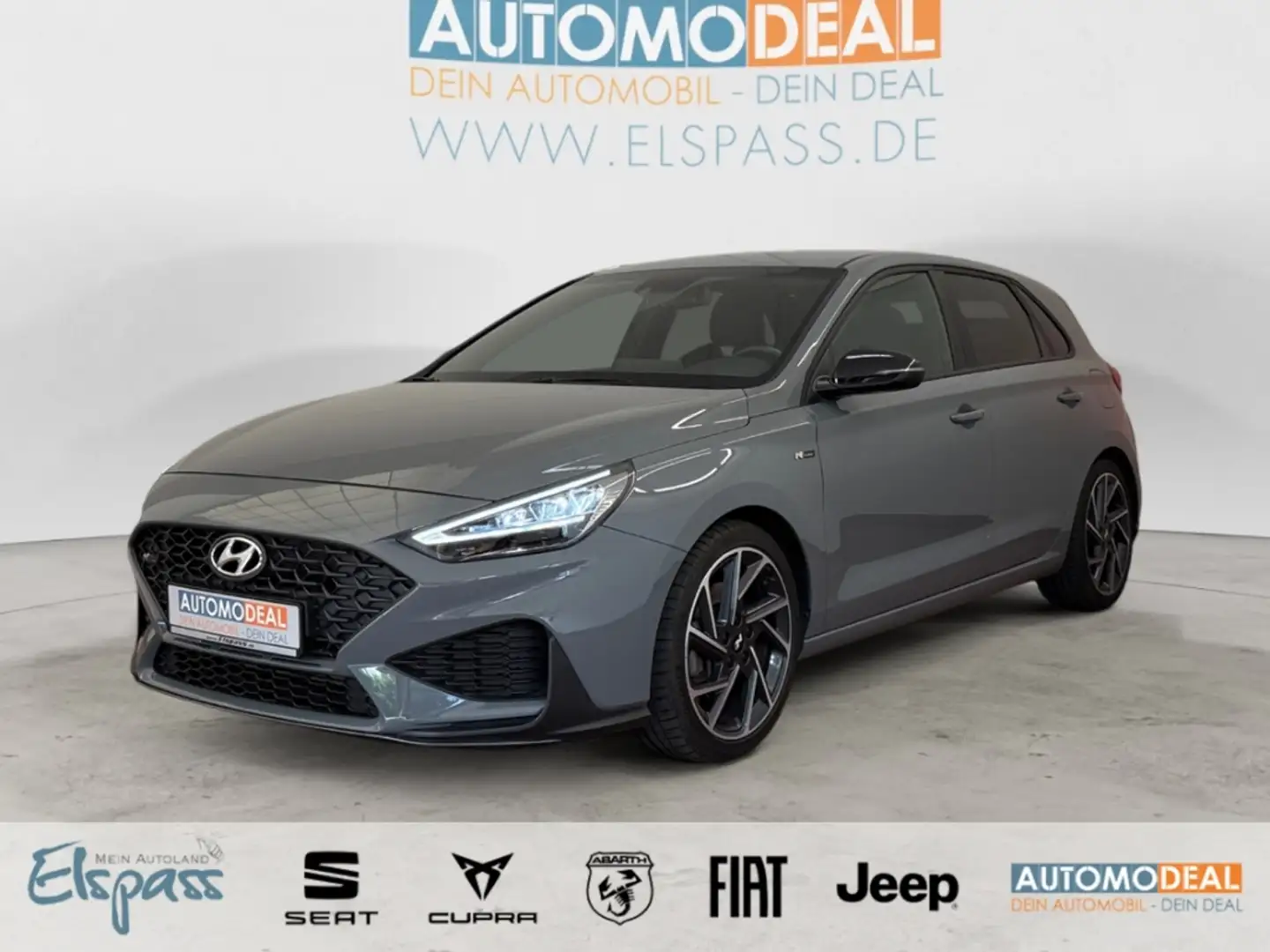 Hyundai i30 N-Line Mildhybrid AUTOMATIK NAV LED KAMERA ACC SIT Gris - 1