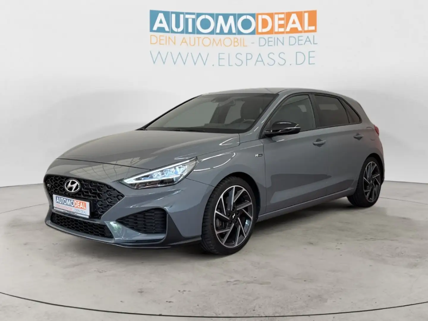 Hyundai i30 N-Line Mildhybrid AUTOMATIK NAV LED KAMERA ACC SIT Gris - 2