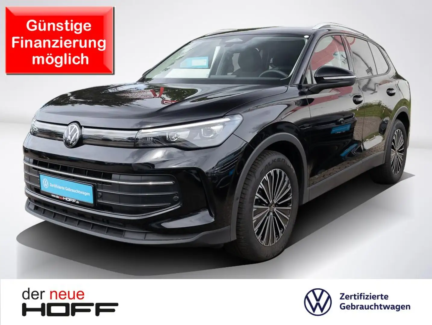 Volkswagen Tiguan 1.5 eTSI DSG Life NEUES MODELL AHK Kamera Navi Noir - 1