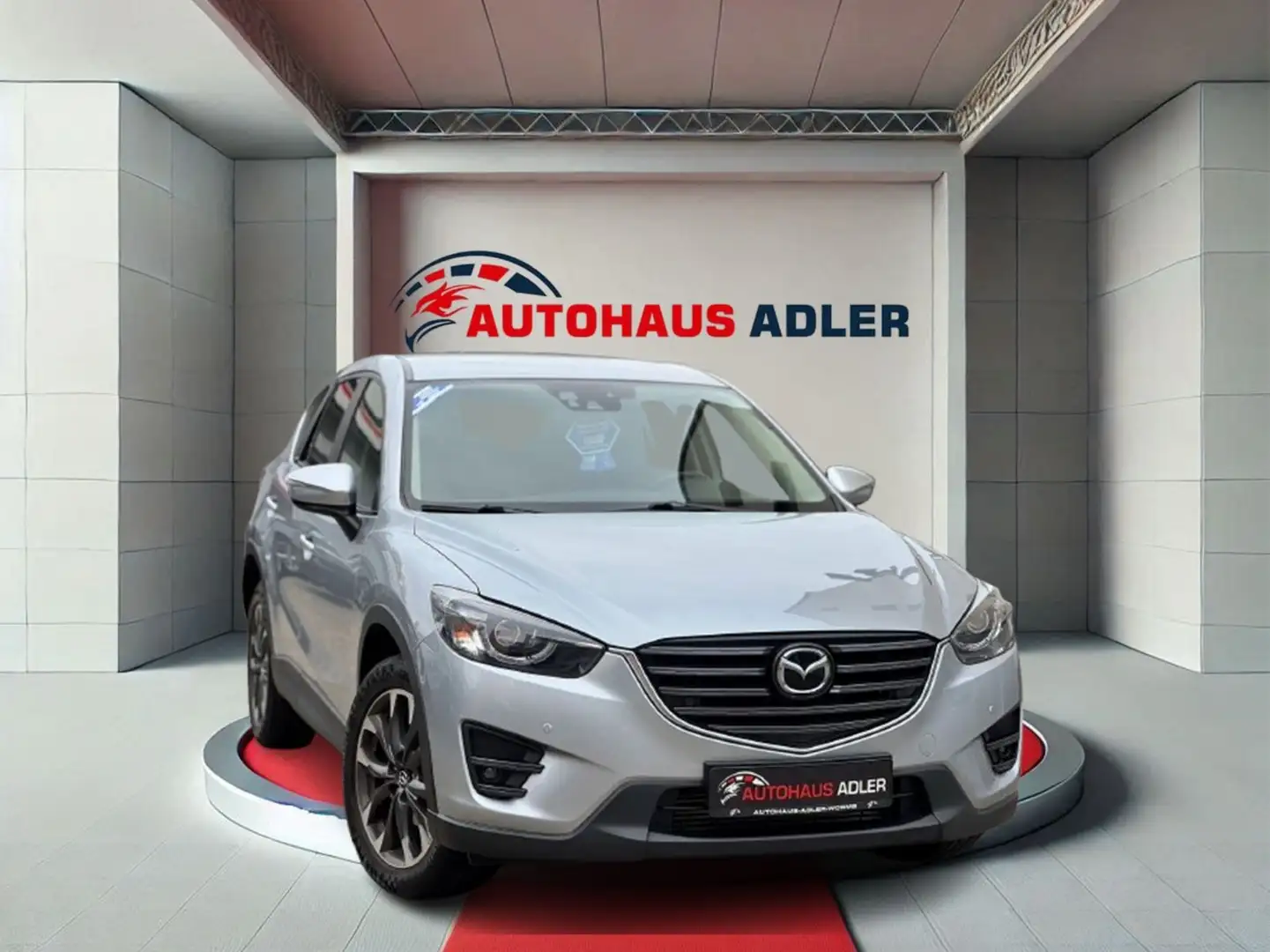 Mazda CX-5 AWD SPORTS-LINE*1HD*ACC*LED*KAM*PDC*NAV*SH* Silber - 1