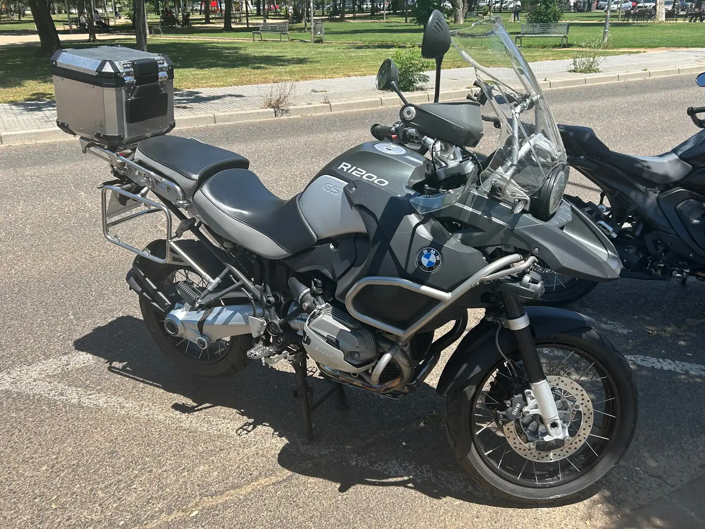 BMW R 1200 GS Adventure Doble árbol de levas. Juego de maletas BMW Plateado - 2
