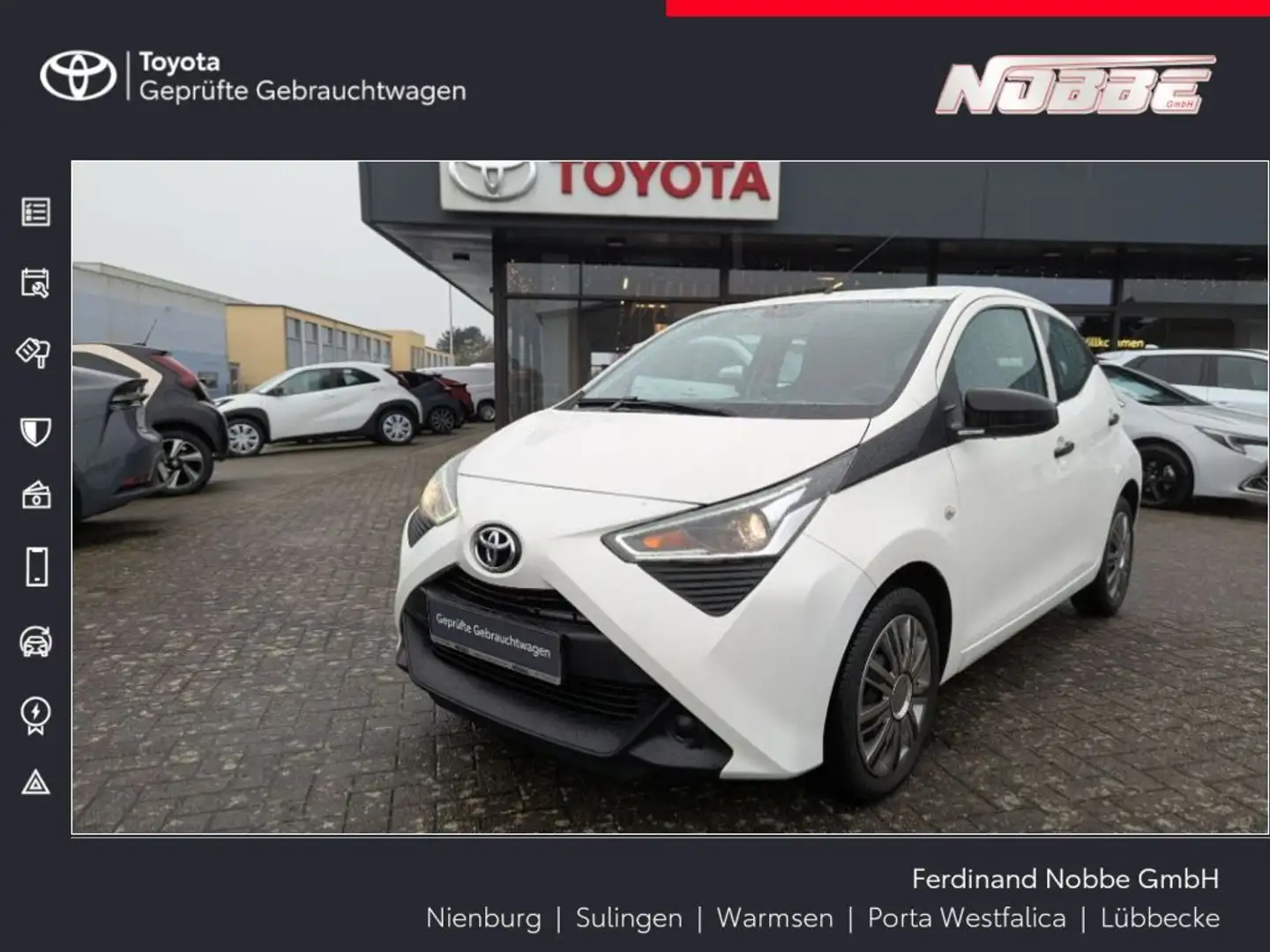 Toyota Aygo X *Klima, Tom Tom-Navi* Weiß - 1