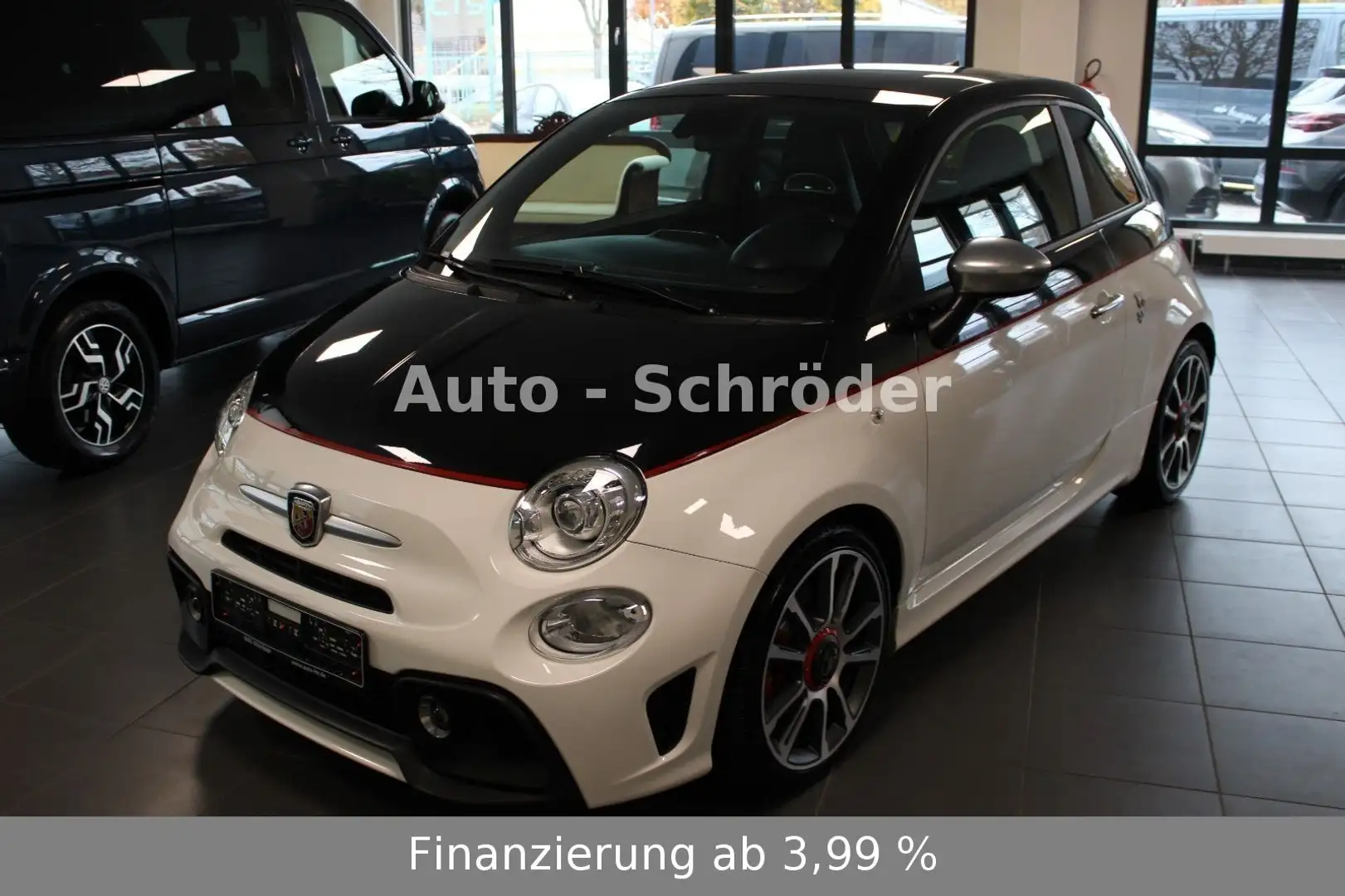 Abarth 595 Turismo Sitzheizung Navi Leder Blanco - 1