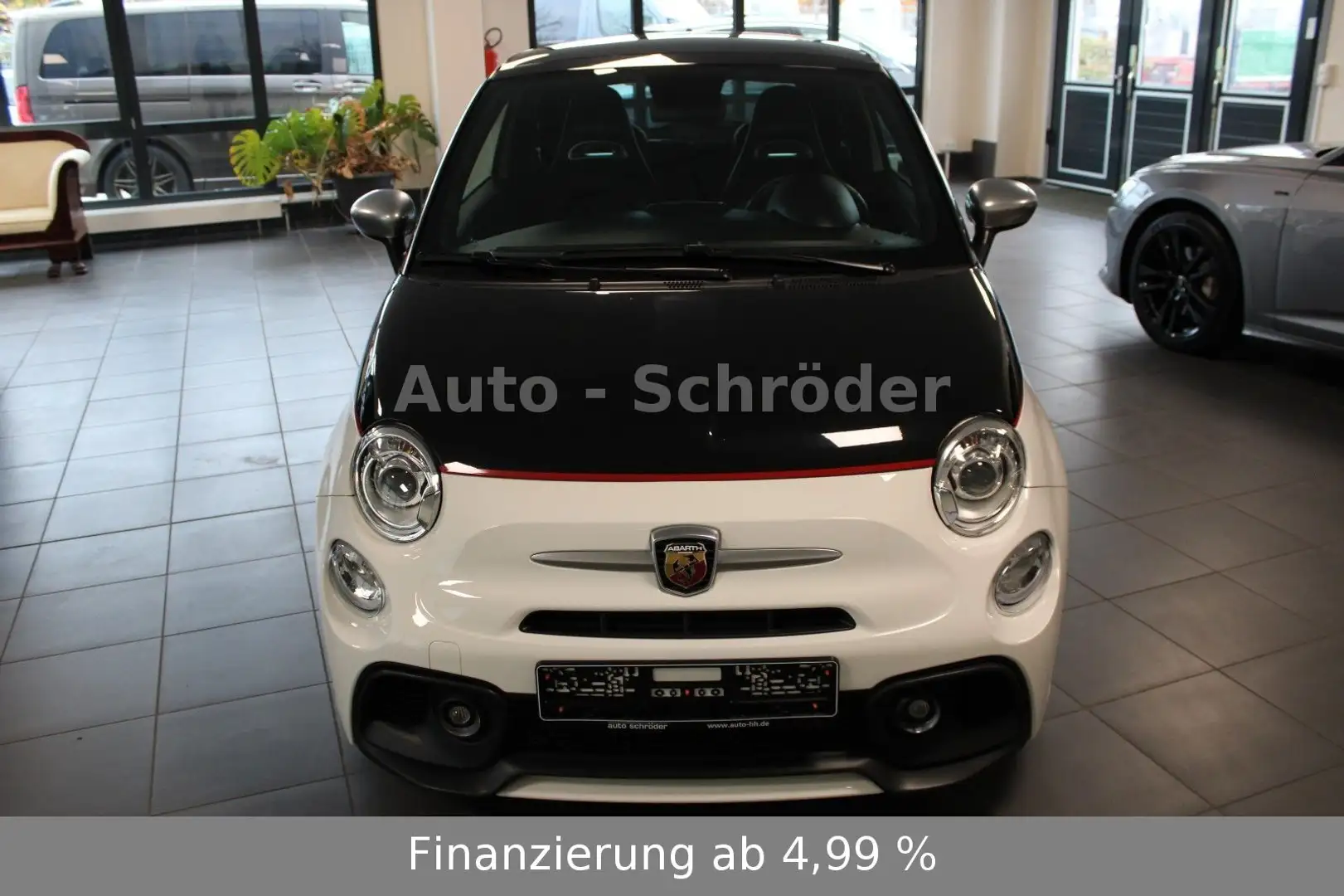 Abarth 595 Turismo Sitzheizung Navi Leder Weiß - 2
