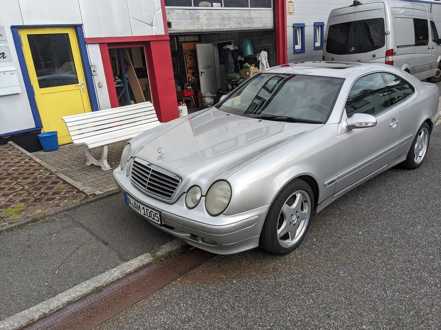 Mercedes-Benz CLK 430 CLK Coupe 430 Elegance Silver - 1
