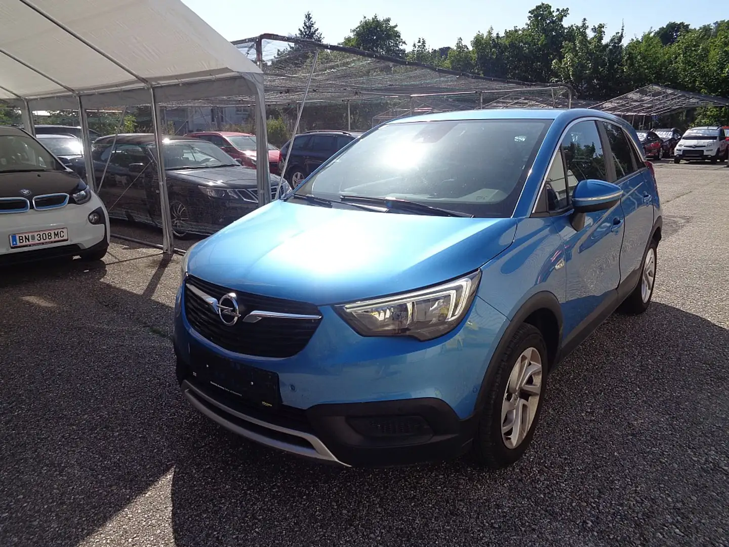 Opel Crossland X 1,2-110 Ps * Pickerl 3/2026 Blau - 1