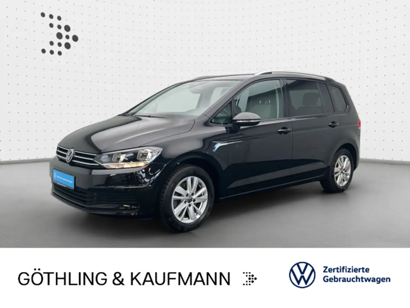 Volkswagen Touran 1.5 TSI DSG Comfortline*AHK*KAM*7Sitzer* Schwarz - 1