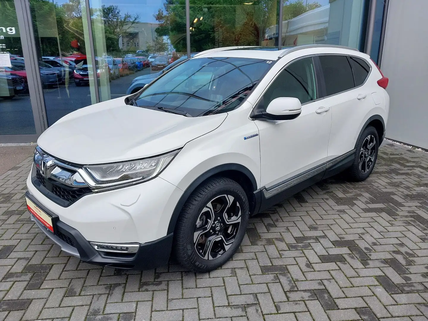Honda CR-V 2.0 i-MMD HYBRID 4WD Executive Navi/LED/AHK Blanc - 2