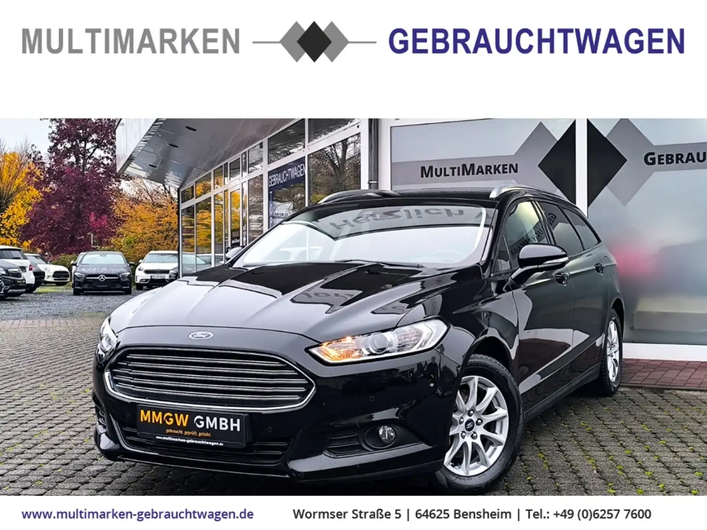 Ford Mondeo Turnier Business Edition Navi/CarPlay/Klima/WLAN Noir - 1