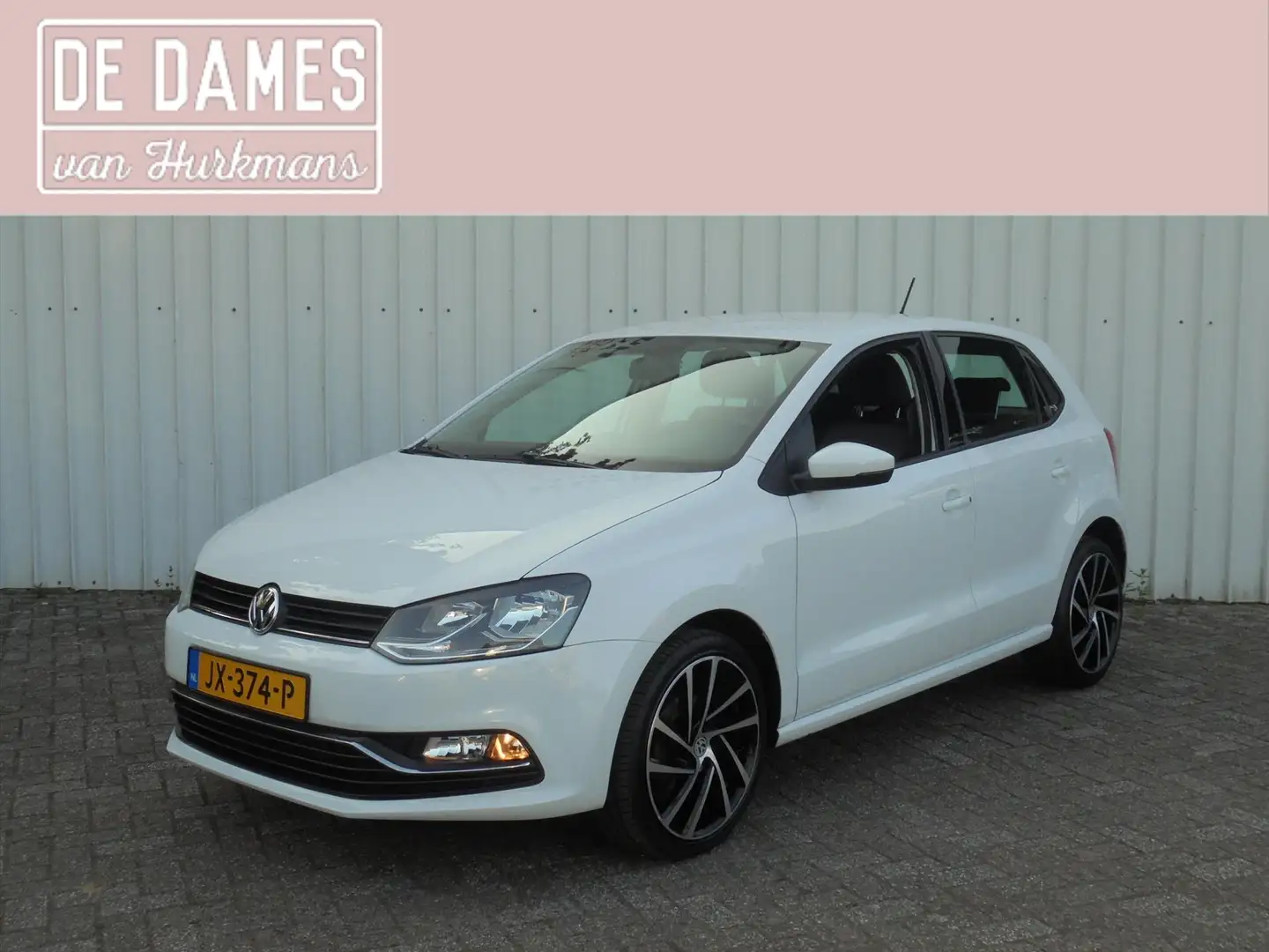 Volkswagen Polo 1.0 5DRS NL AUTO MET 58.689 KM! AIRCO Fehér - 1