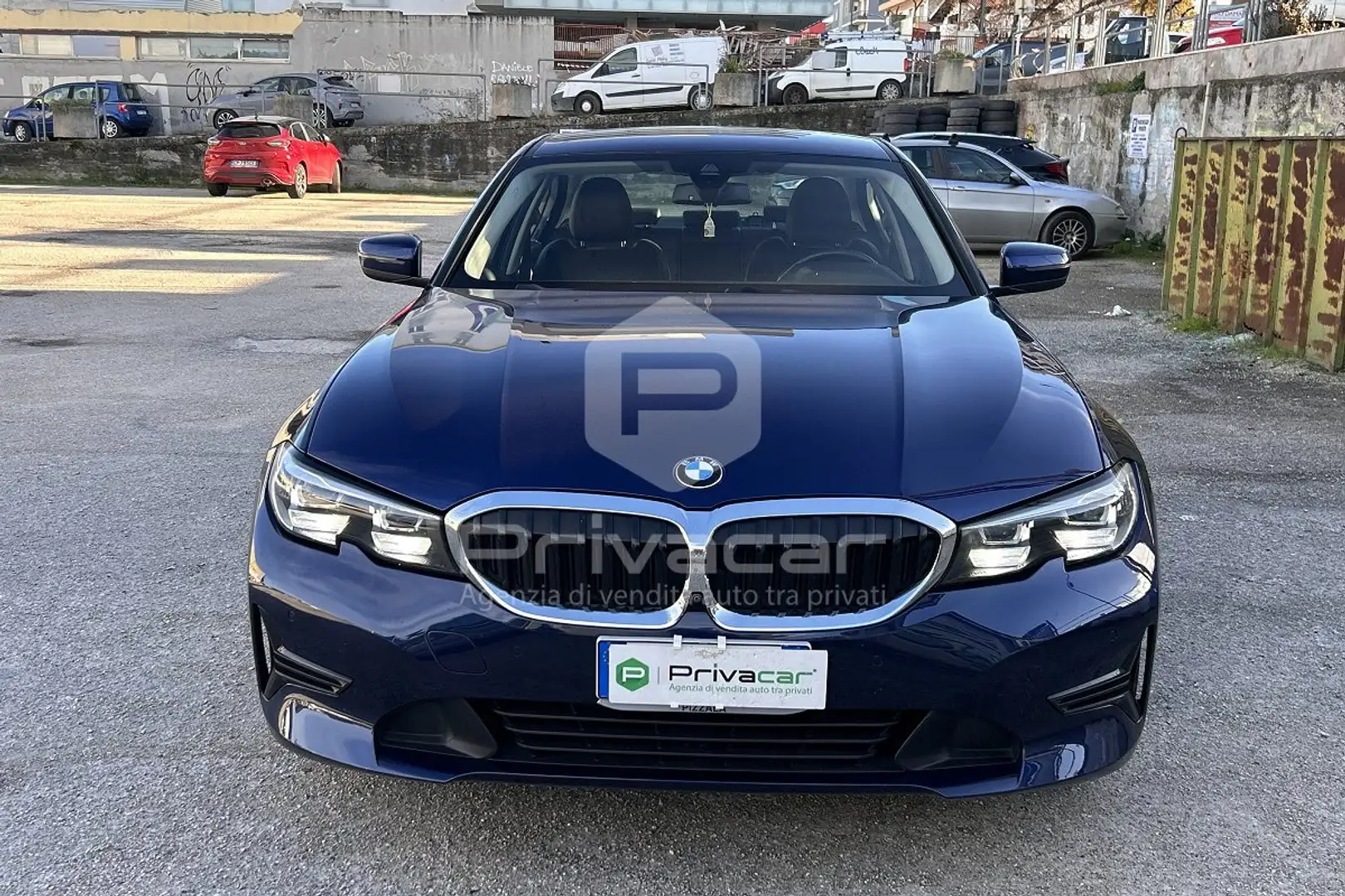 BMW 320 320d Msport Bleu - 2