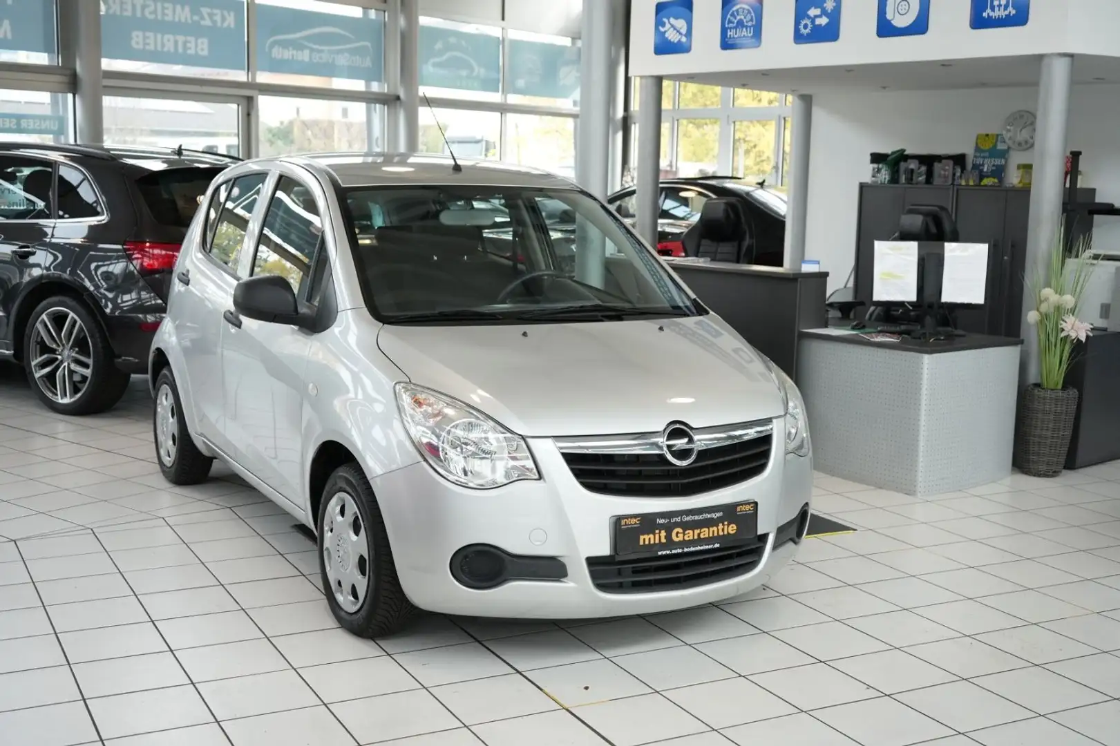 Opel Agila B Basis *1.Hand *Nur 15tkm Argent - 2
