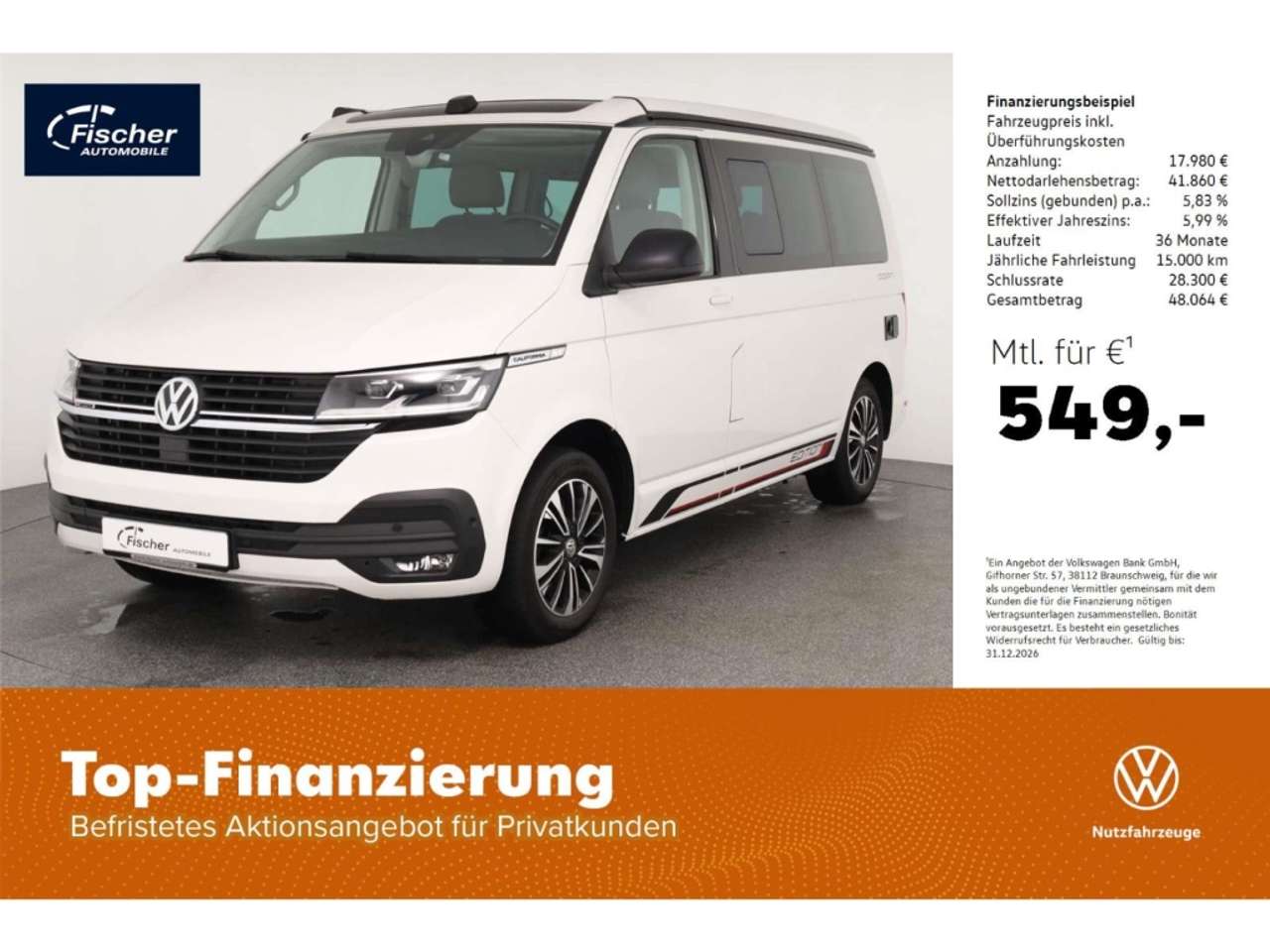 Volkswagen T6.1 California 2023
