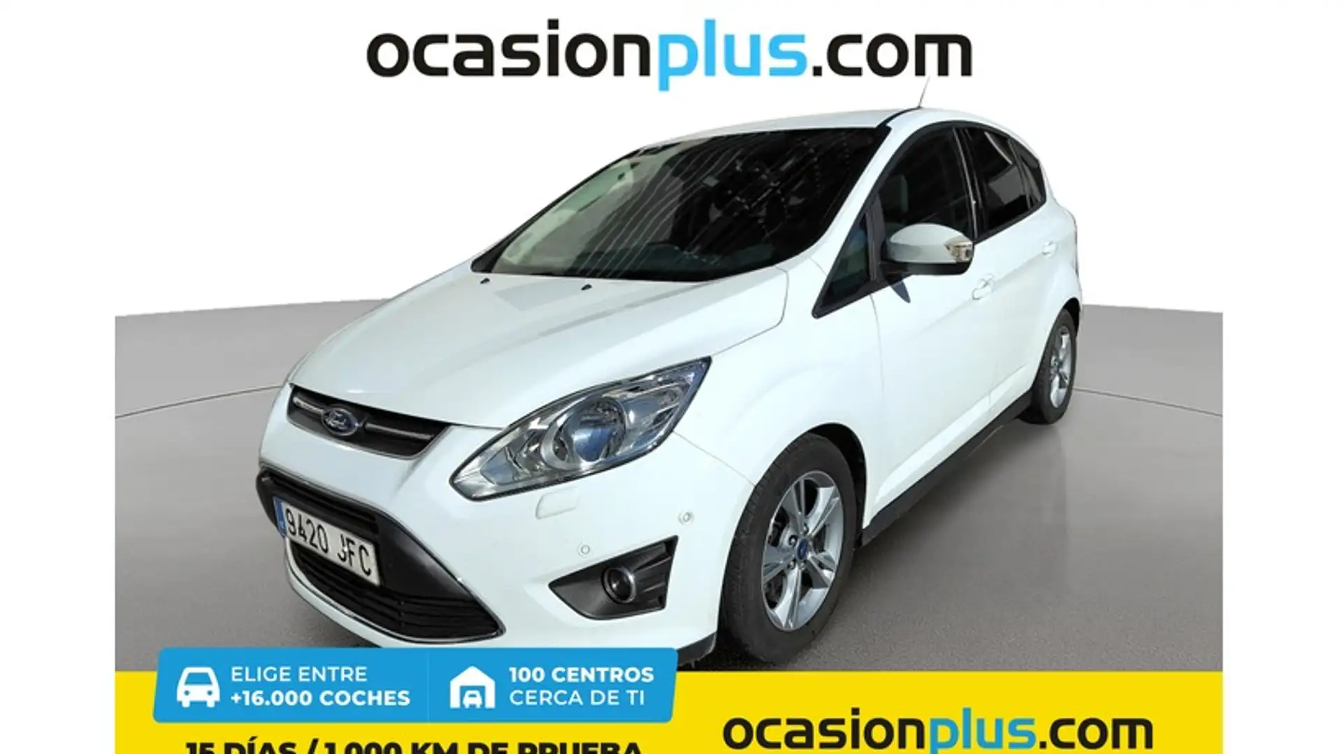 Ford C-Max 1.0 Ecoboost Auto-S&S Titanium 125 Blanc - 1