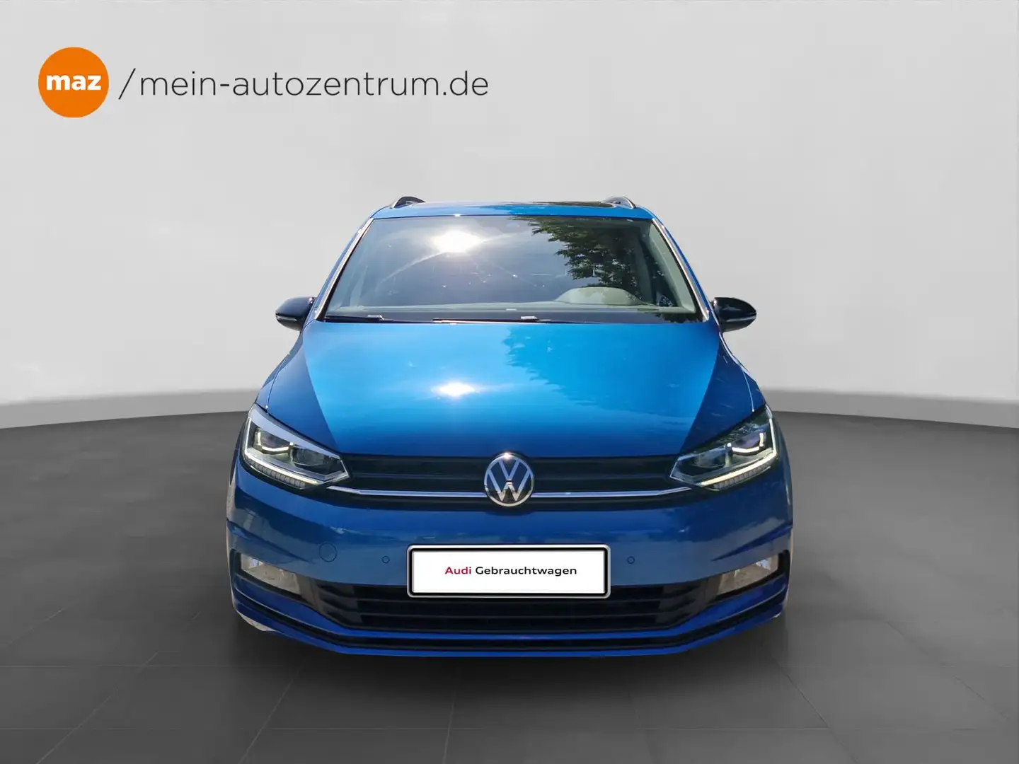 Volkswagen Touran 1.5 TSI Highline Black Style Alu LED AHK Pa Blau - 2