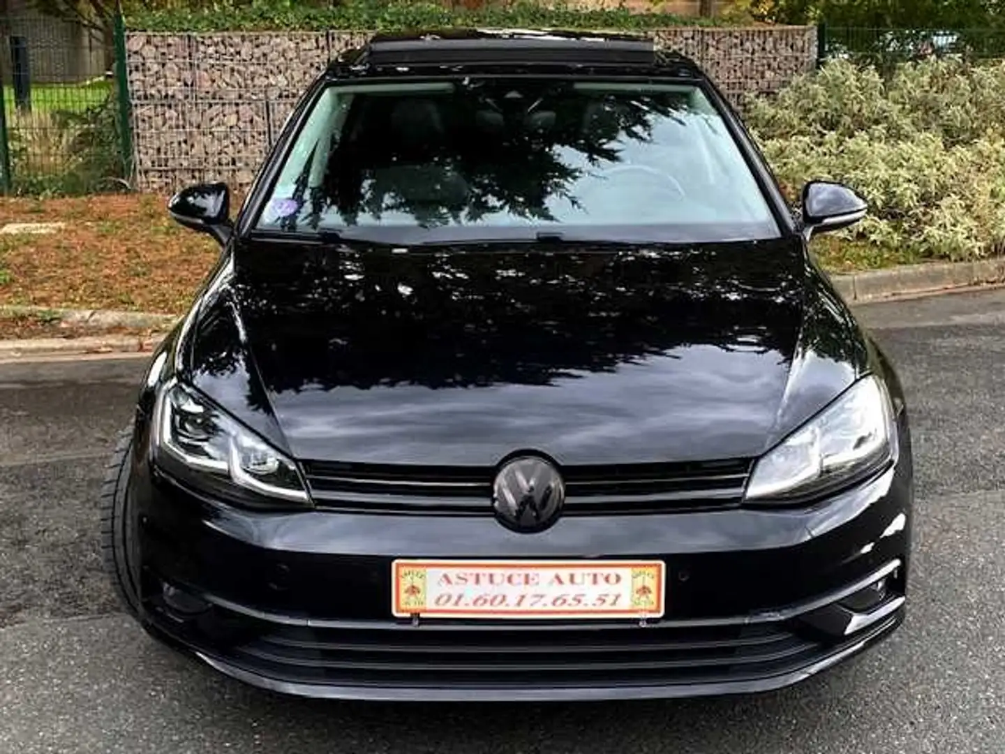Volkswagen Golf 1.5 TSI EVO 150CH BLUEMOTION TECHNOLOGY CARAT EXCLUSIVE DSG7 5P Noir - 2