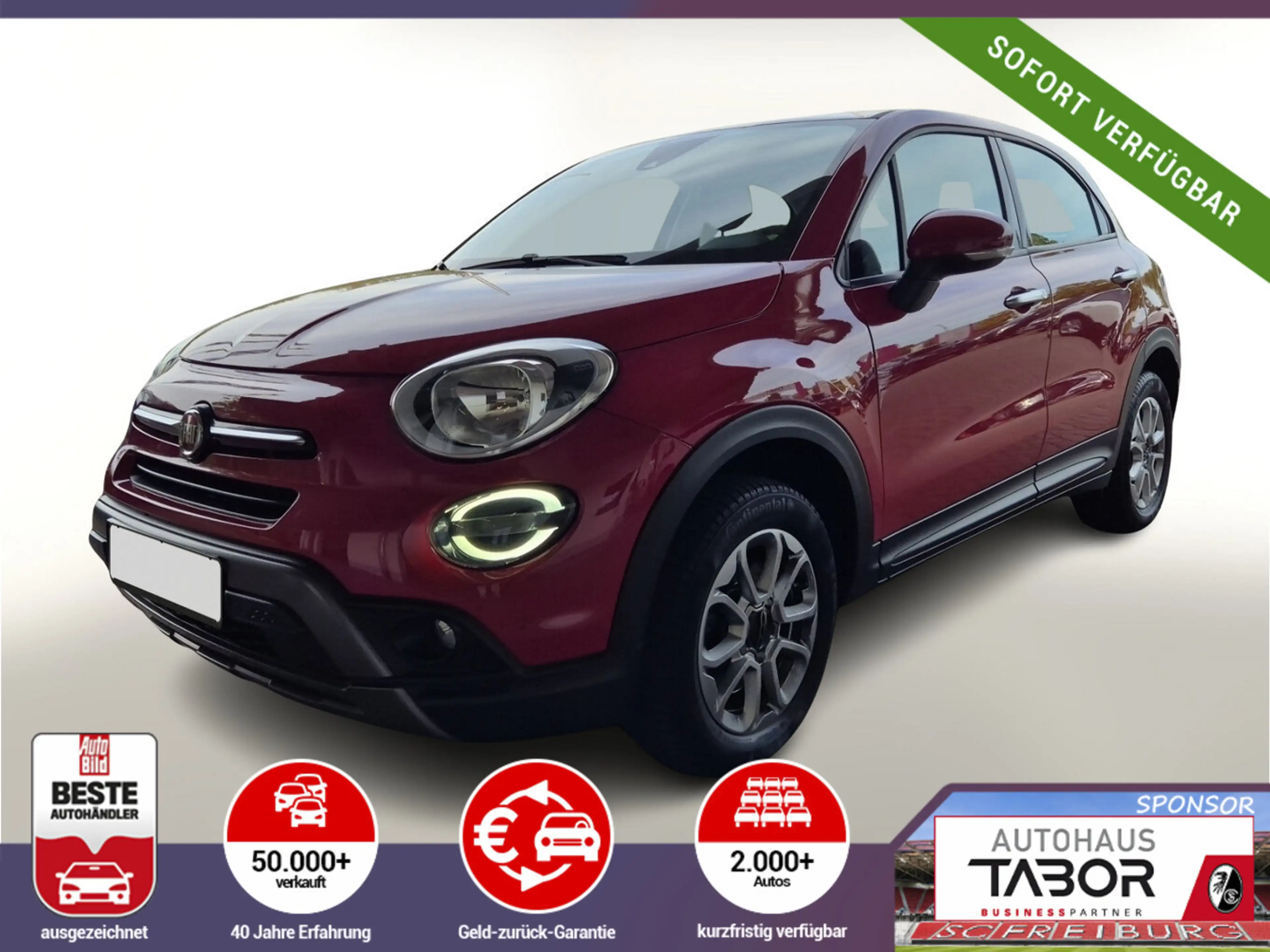 Fiat 500X 1.3 GSE 150 DCT City Cross Kam PDC SHZ Temp