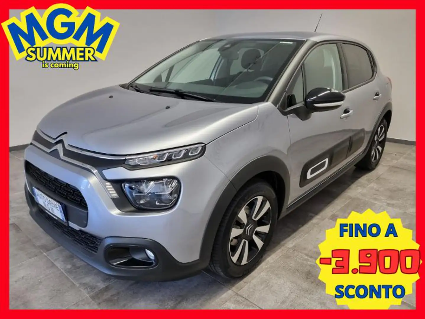 Citroen C3 PureTech 110 S&S EAT6 Max Grigio - 1