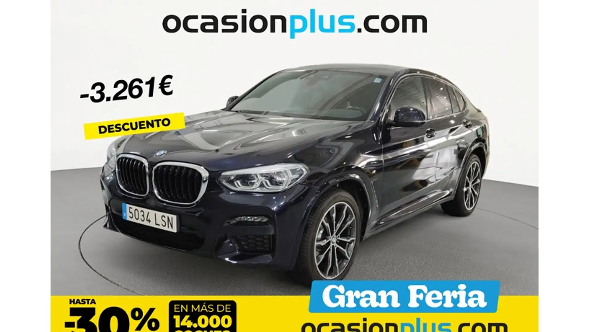 BMW X4 xDrive 20dA Zwart - 1