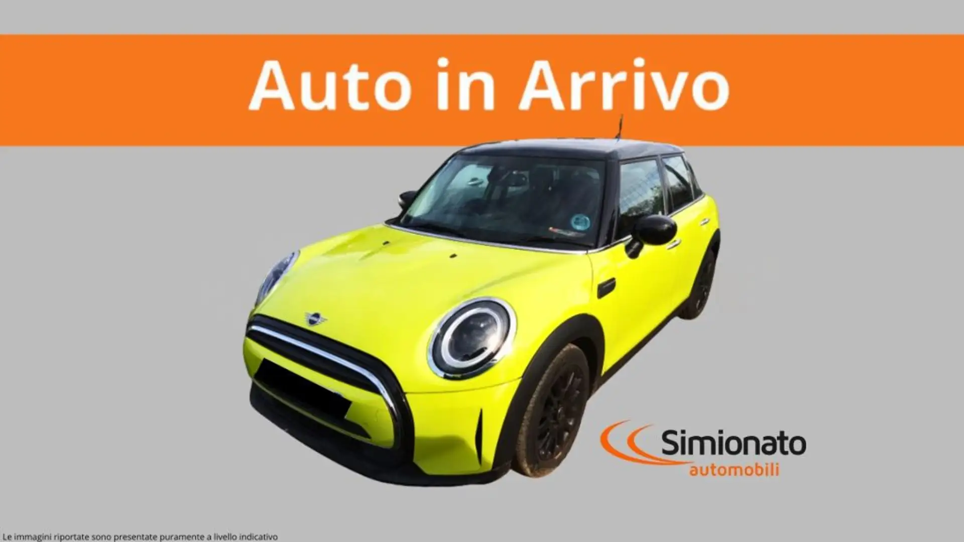 MINI Cooper 1.5 Cooper Business 5 porte Jaune - 1