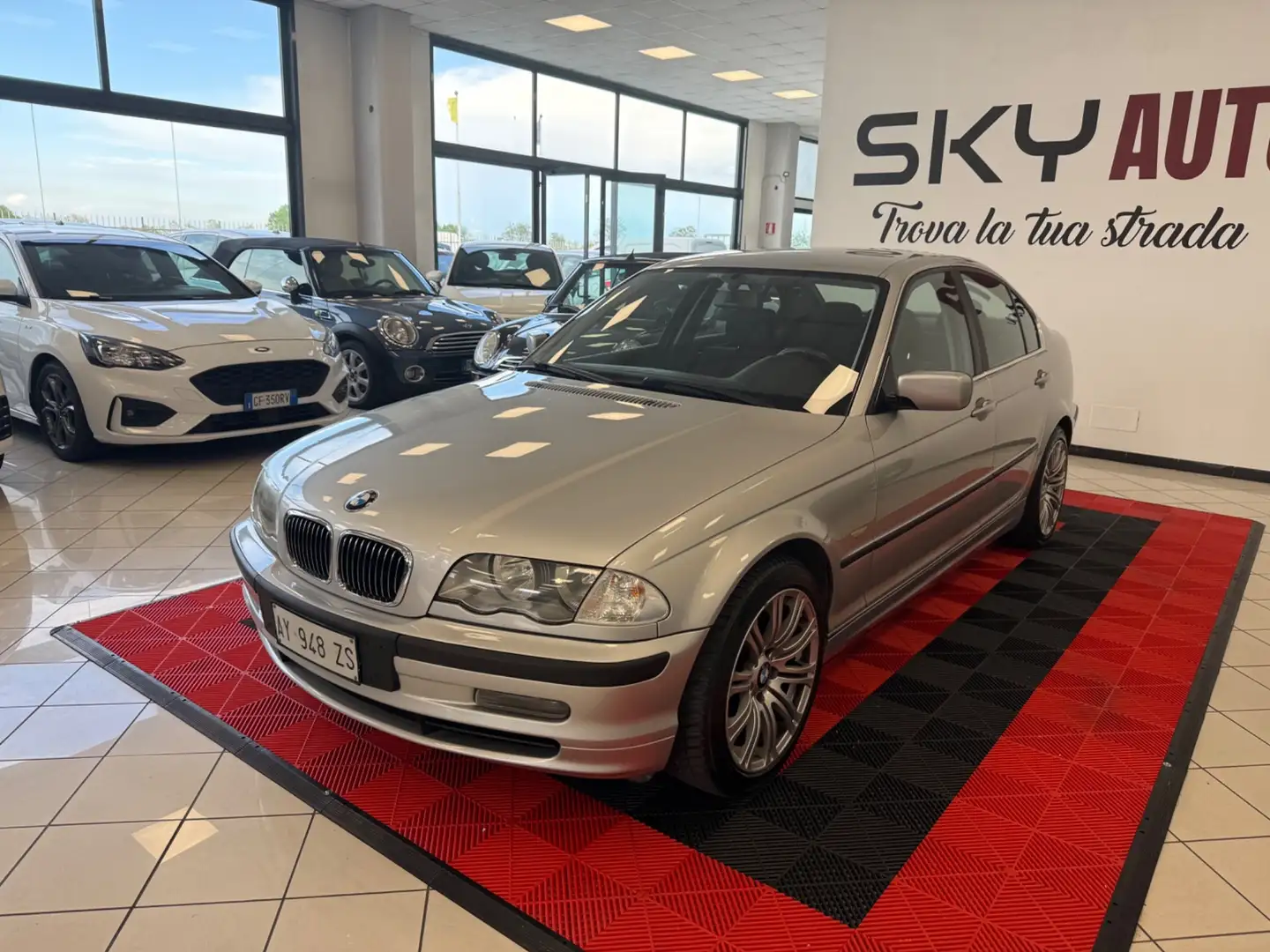 BMW 328 328i 24V cat 4 porte Argento - 2