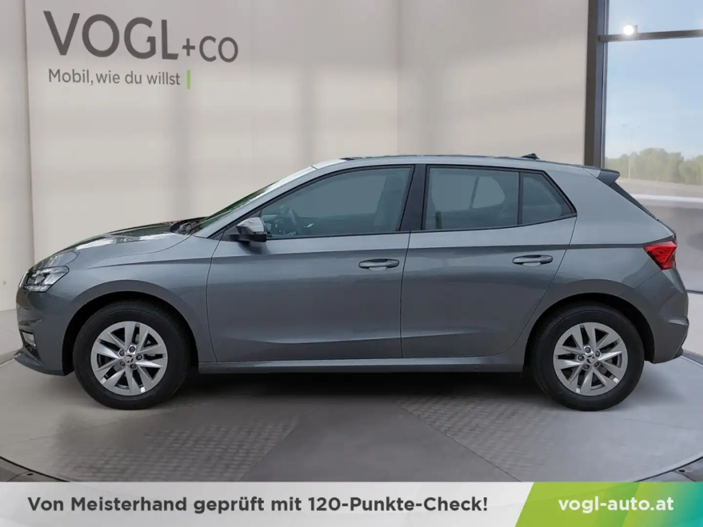 Skoda Fabia Ambition 1,0 Grau - 2