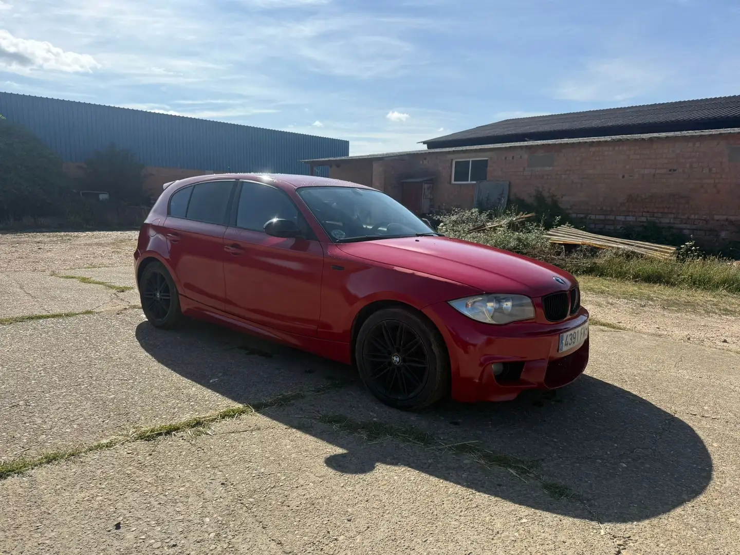 BMW 118 118d Rojo - 2