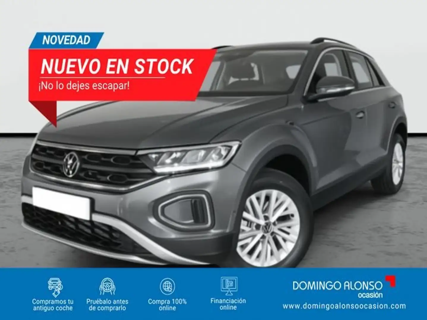 Volkswagen T-Roc Nuevo Connect 1.0 TSI 81 kW (110CV) SG6 (D11 Gris - 1