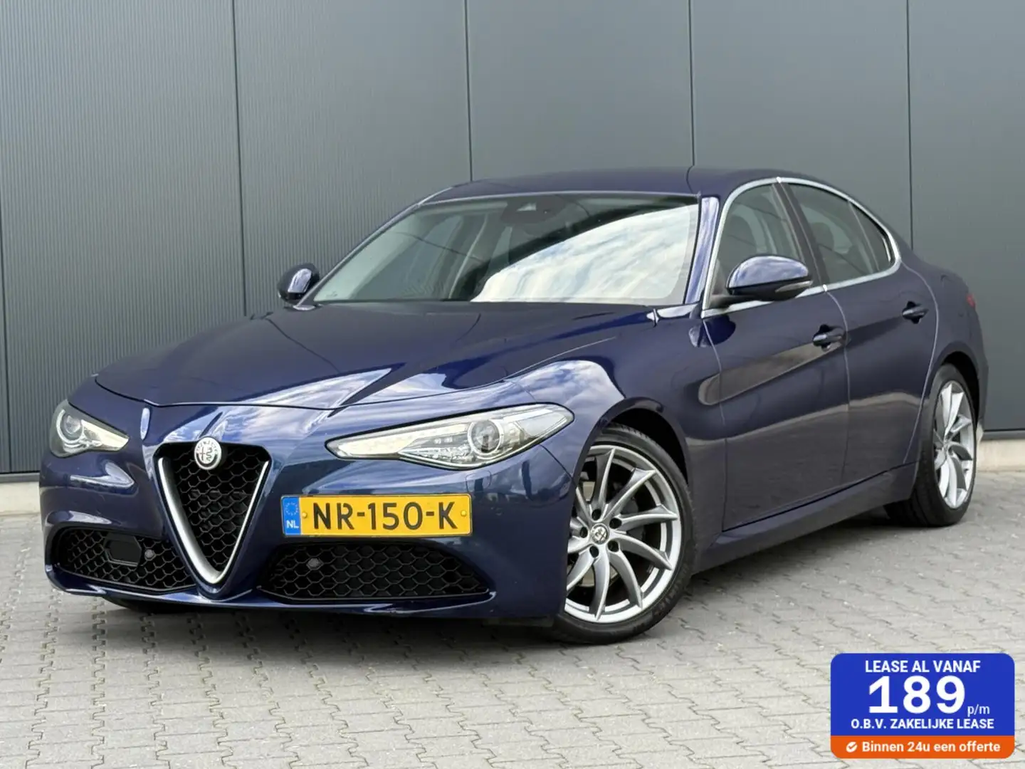 Alfa Romeo Giulia 2.2 Super Leder - Xenon - Navi - Camera - Keurige Blauw - 1