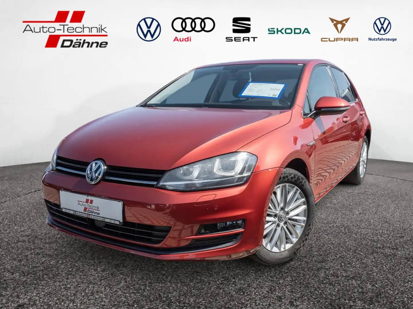 Volkswagen Golf VII 1.2 TSI Cup BMT NAVI AHK ACC STANDHZ Rot - 1