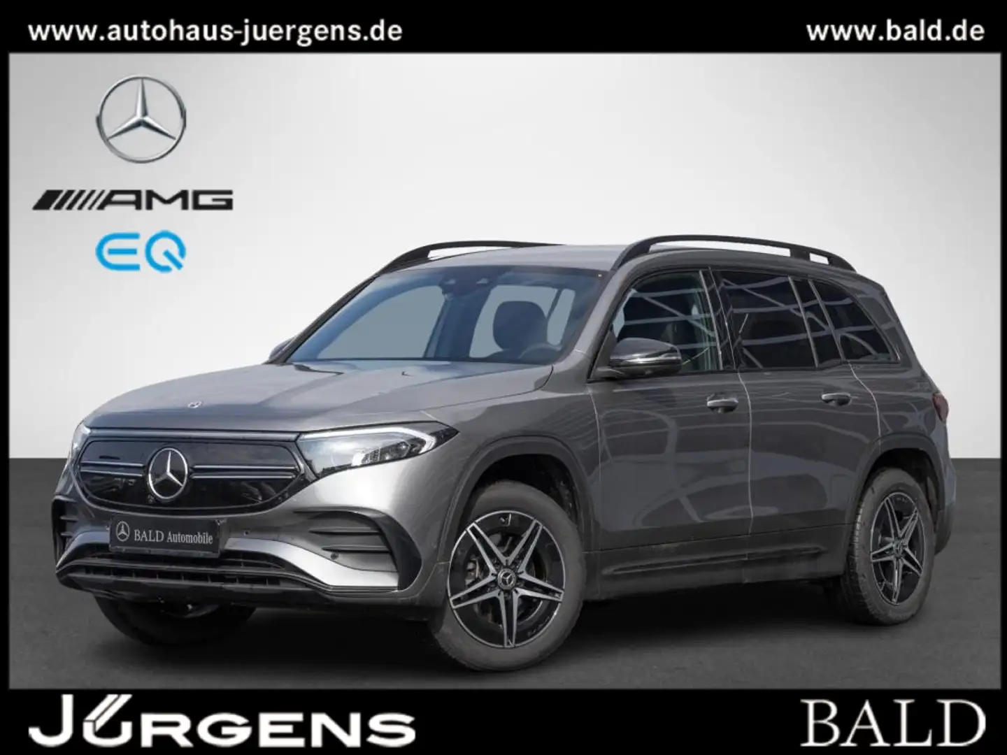 Mercedes-Benz EQB 300 4M AMG/Wide/LED/360/Easy-P/Amb/Night/18" Сірий - 2