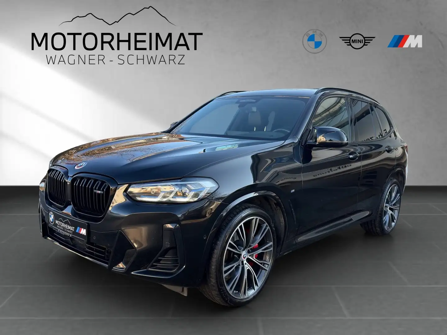 BMW X3 M 40d 21" Sportbremse Rot Standhzg Laser HUD Schwarz - 1