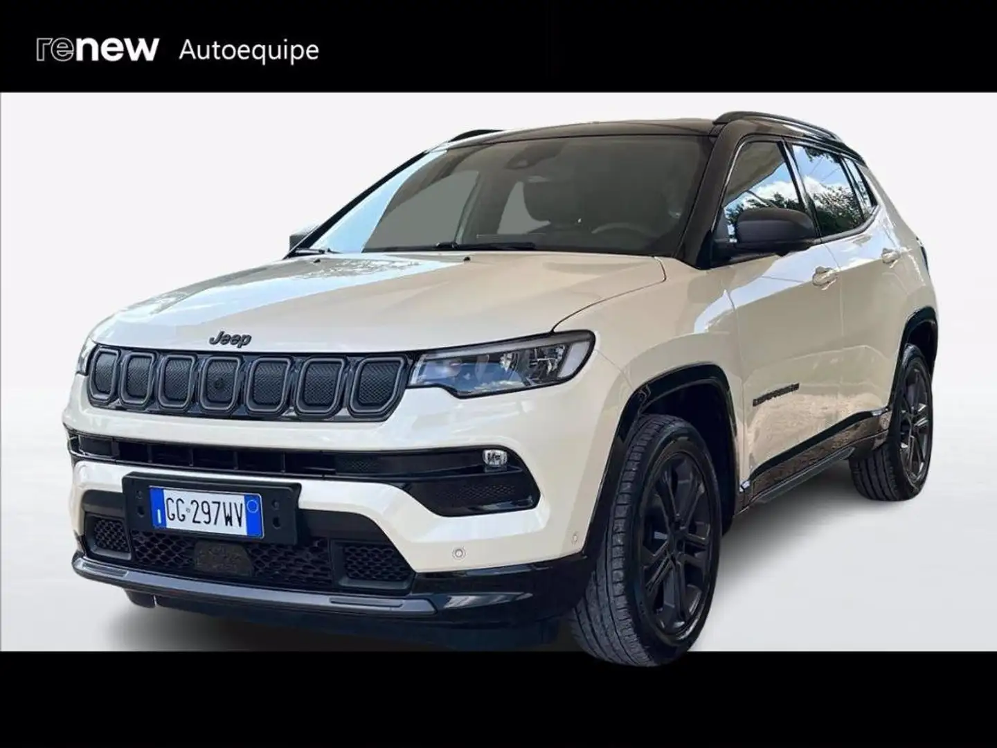 Jeep Compass 1.6 mjt 80 Anniversario 2wd 130cv Weiß - 1