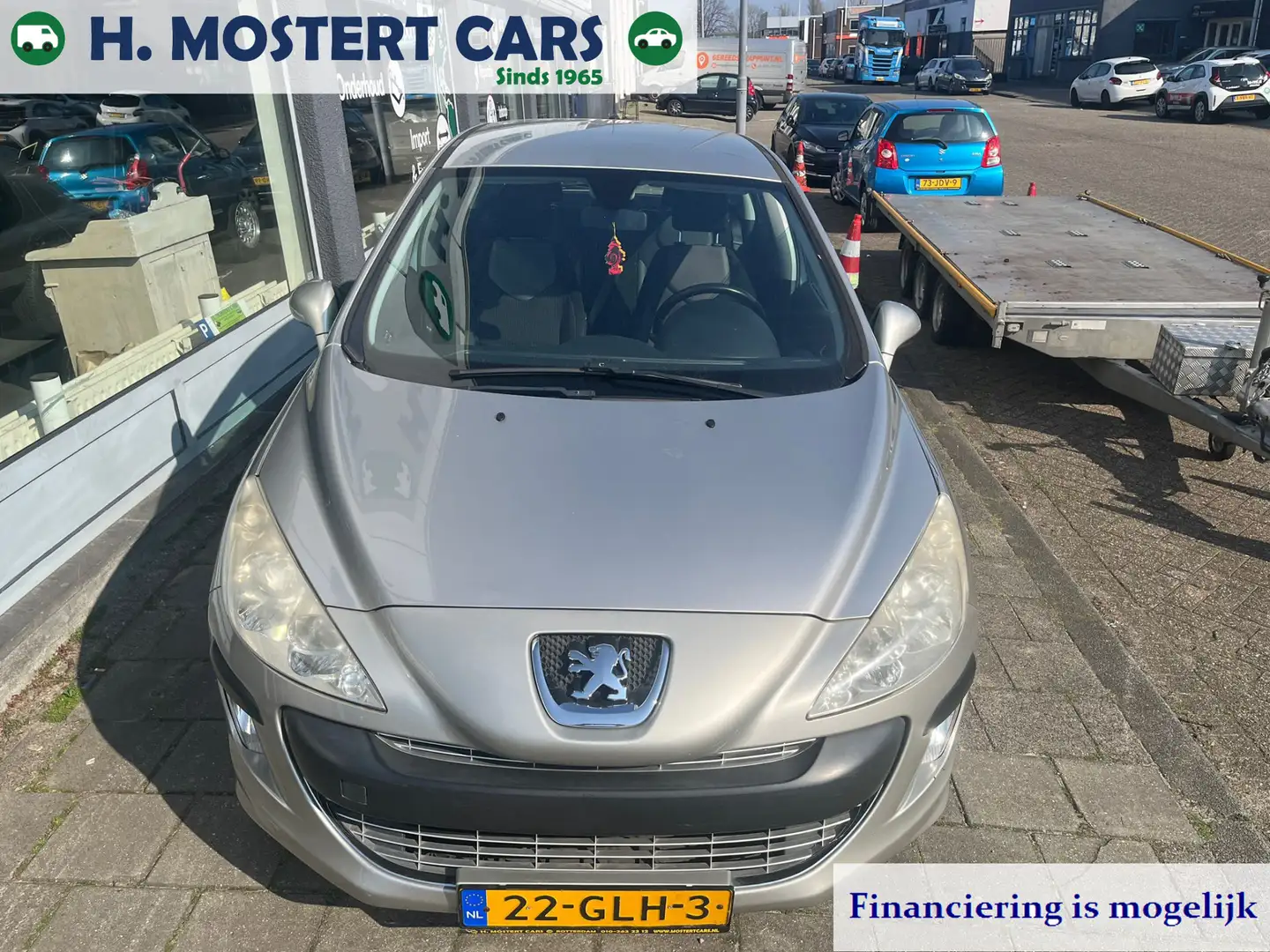 Peugeot 308 1.6 VTi XS Bj.2008 Automaat Véél opties 5 Deurs AP Grau - 1