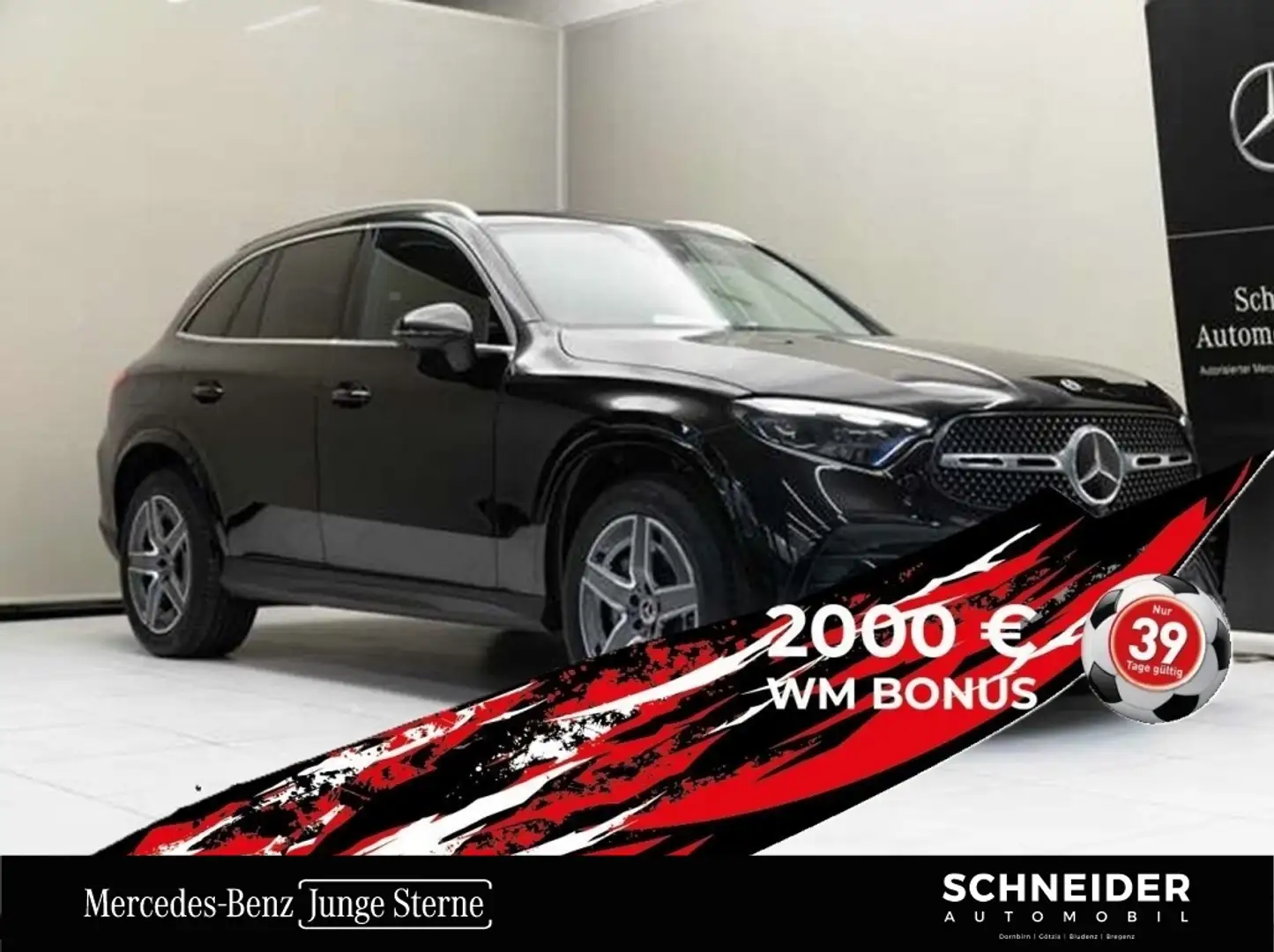 Mercedes-Benz GLC 300 de 4MATIC ACC SpurW W-Paket Navi Sport Schwarz - 1