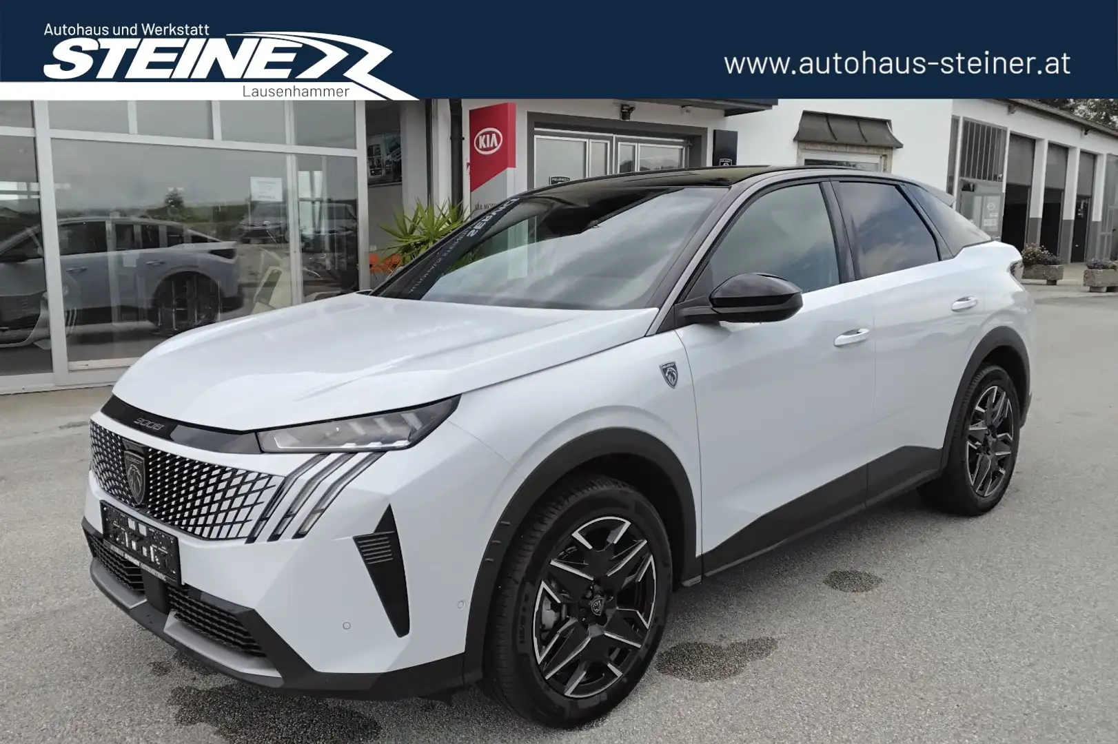 Peugeot 3008 GT MildHybrid e-DCS 136 Aut.  *Alcantra* Weiß - 1