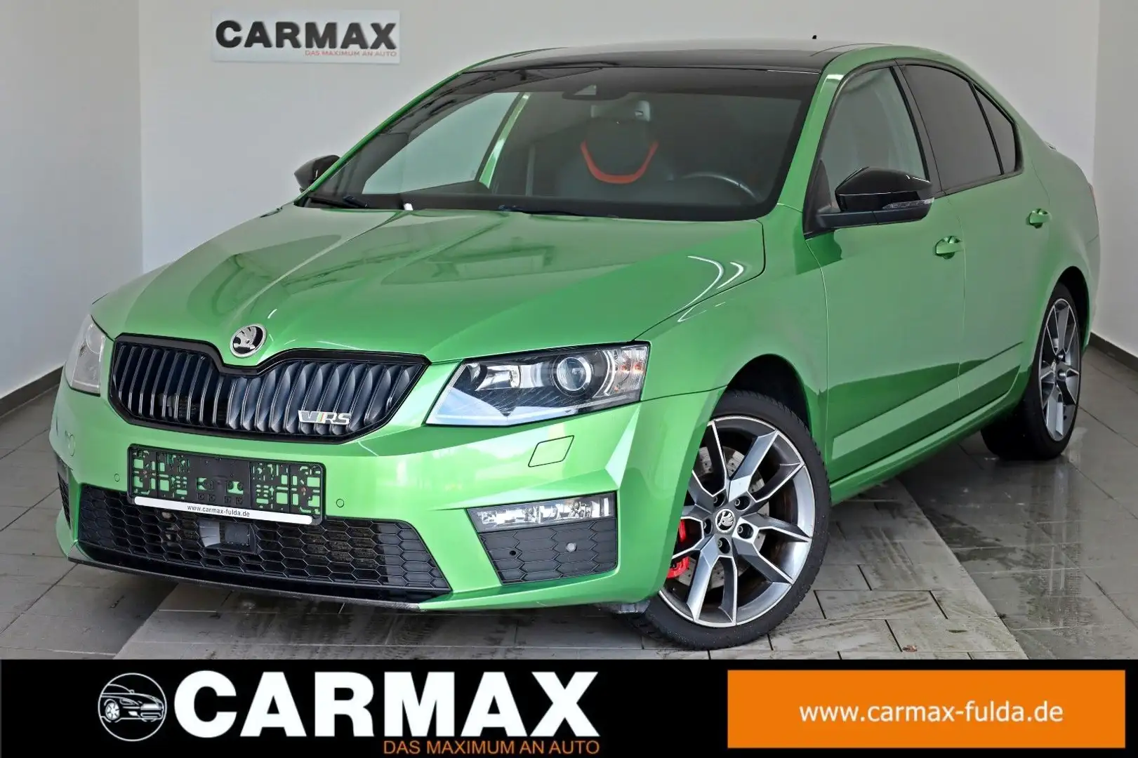 Skoda Octavia Lim. RS,Leder,Navi,Bi-Xenon,SH,Panorama Green - 1