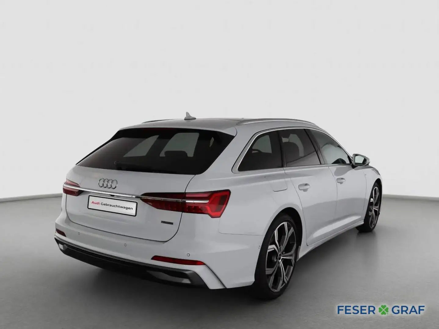 Audi A6 Avant 40 TFSI qu - S line - AHK - PANORAMA - Weiß - 2