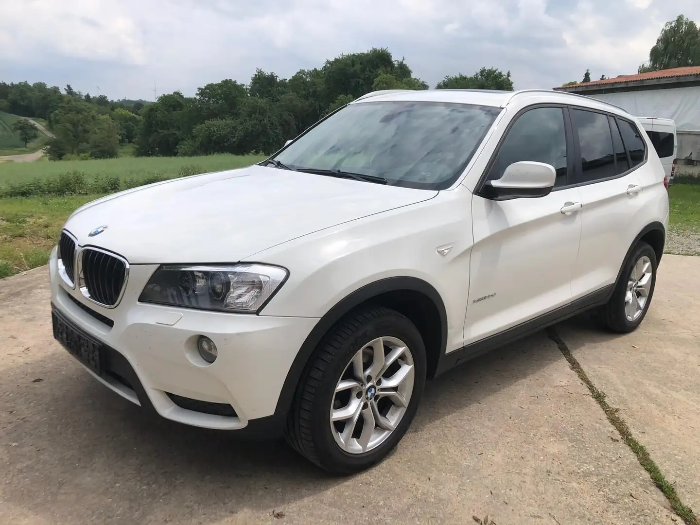 BMW X3 Pano Head-up X Drive White - 1