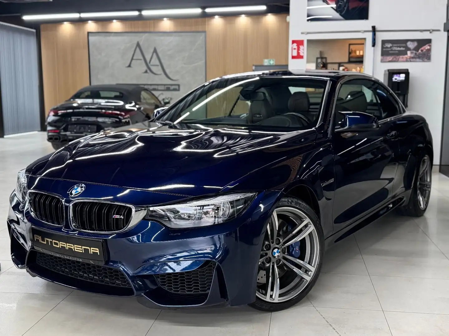 BMW M4 Cabrio*LED*H-UP*H&K* Blau - 2