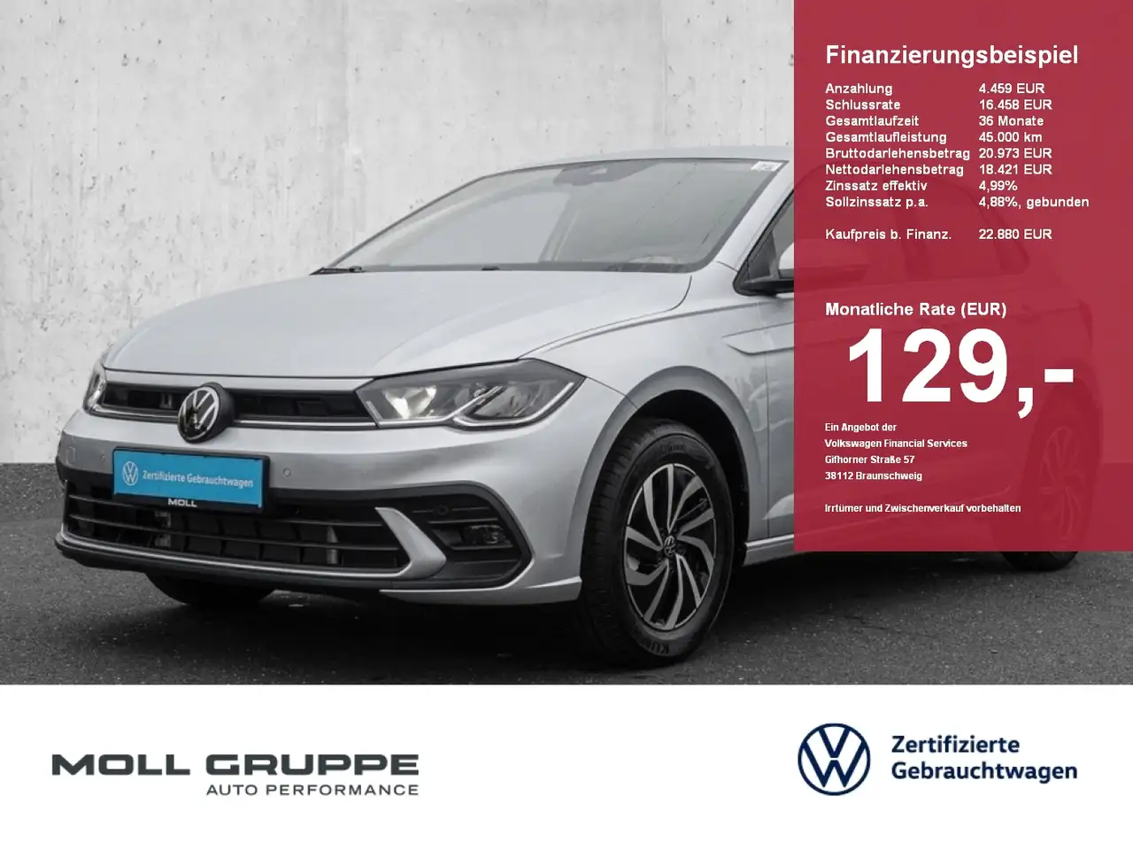 Volkswagen Polo 1.0 TSI DSG Life KAM KLIMAA. LM