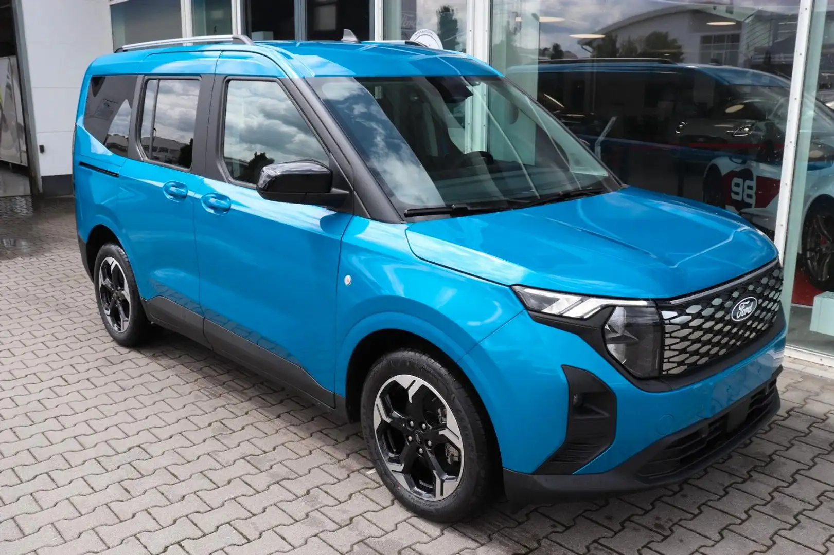 Ford Tourneo Courier Tourneo E-Courier ELEKTRO Titanium NEUES MODELL Blau - 2