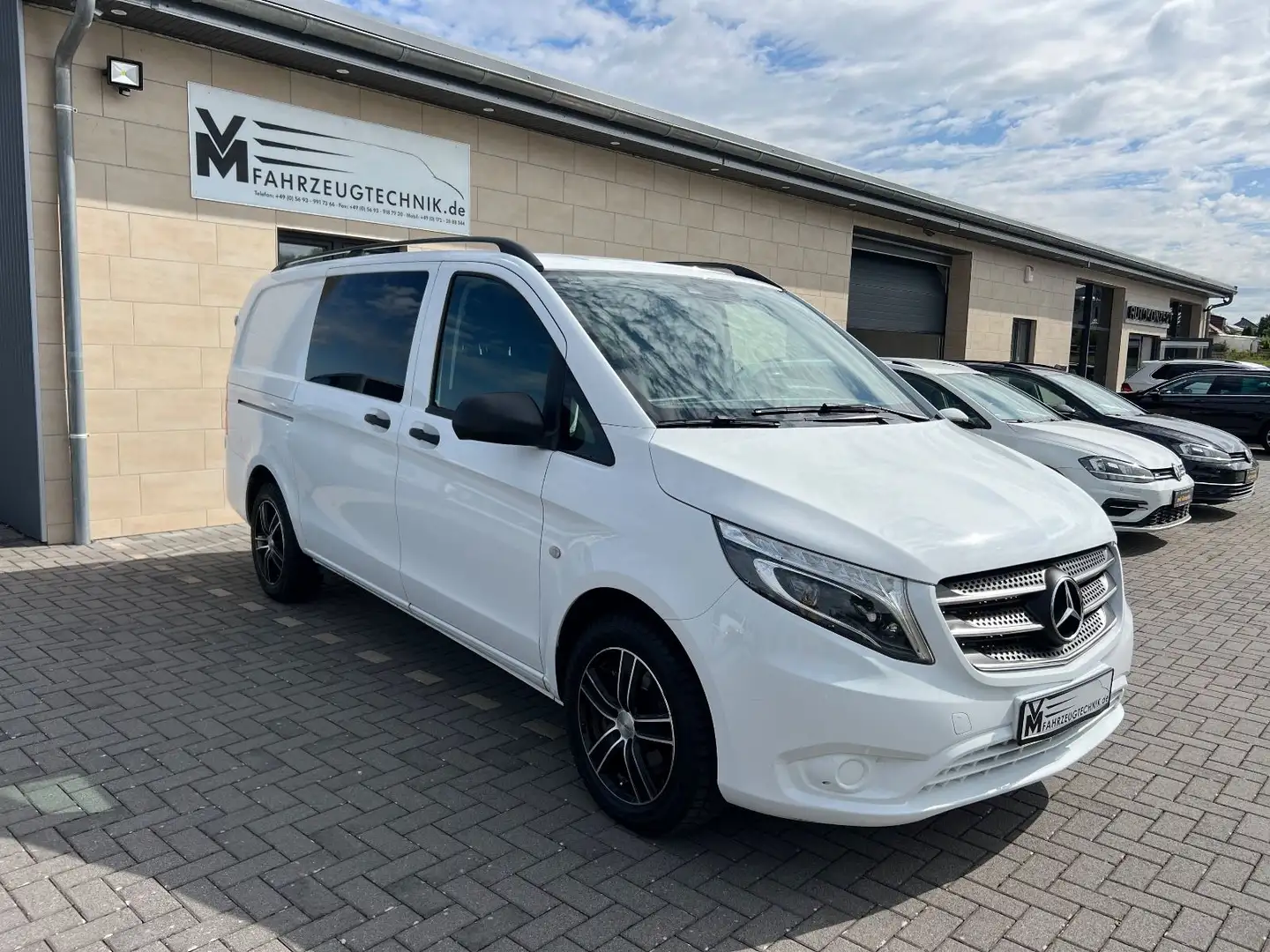 Mercedes-Benz Vito Mixto 119CDI Mixto  4Mot lang LED*R-Kam*AHK Wit - 1