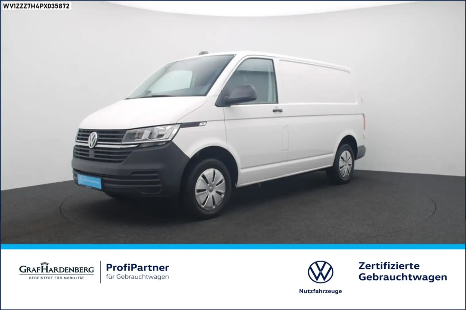 Volkswagen T6 Transporter 6.1 Kasten 2.0 TDI Navi DAB+ Weiß - 1