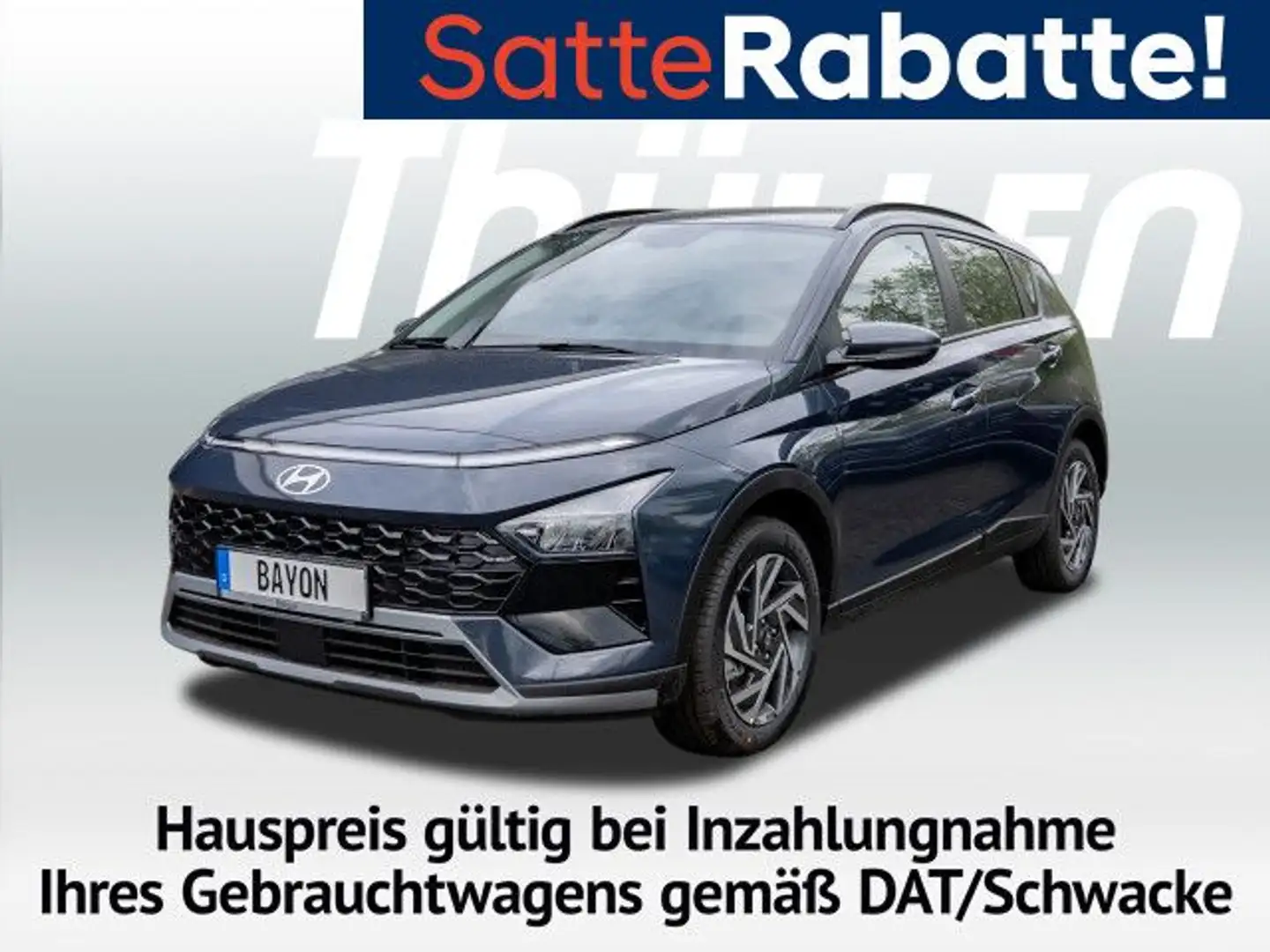 Hyundai BAYON FL 1.0 T-GDi 6-MT 2WD Trend Komfortpaket LED Gris - 1