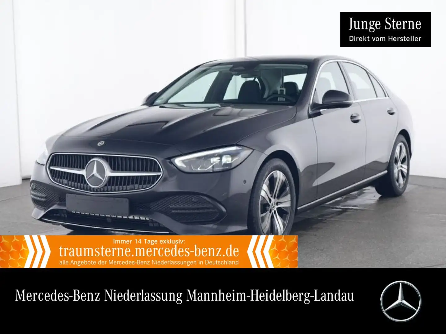 Mercedes-Benz C 180 AVANTG+LED+KAMERA+TOTW+KEYLESS+9G Grau - 1