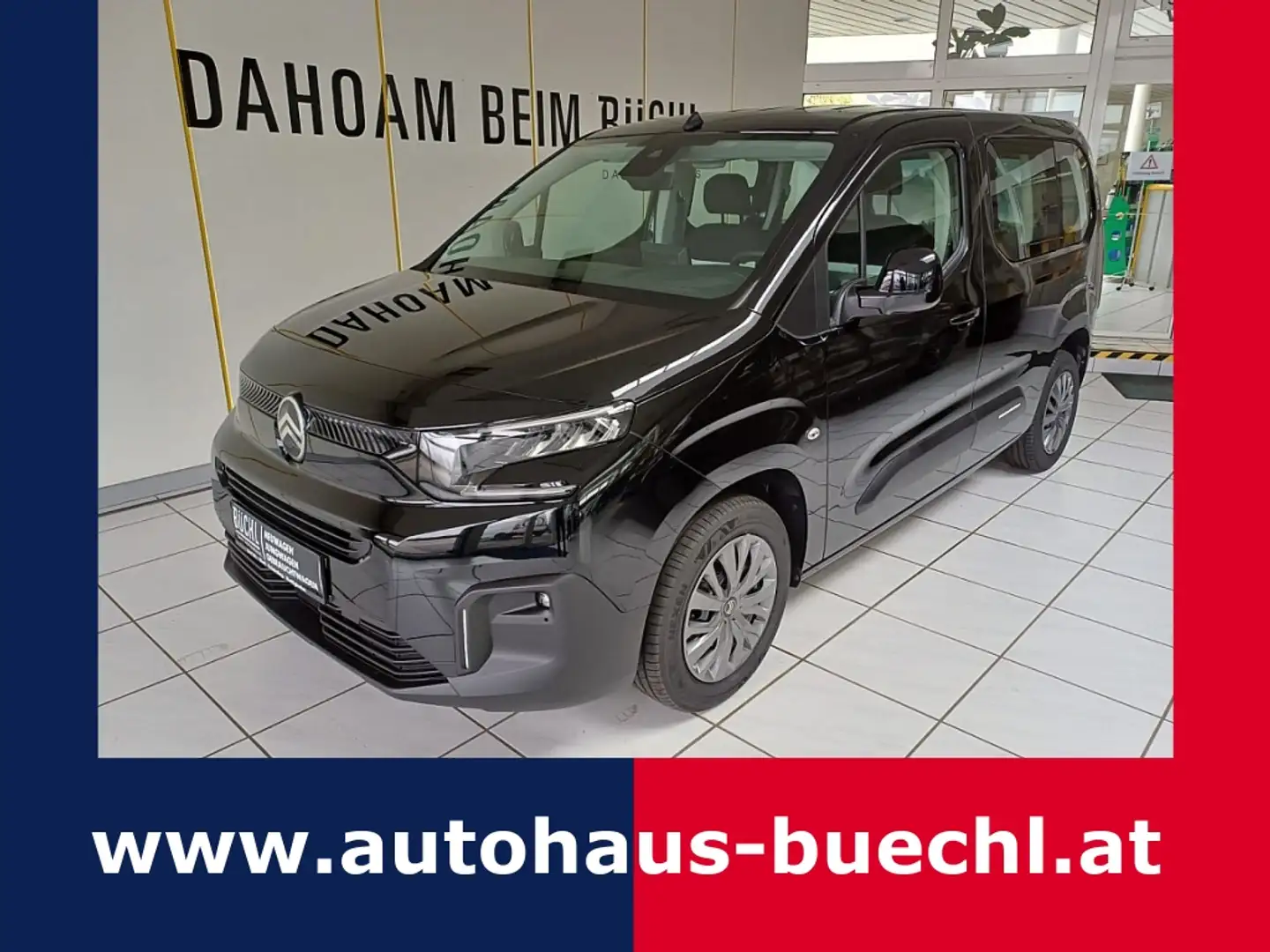 Citroen Berlingo BlueHDi 100 S&S Plus M Schwarz - 1