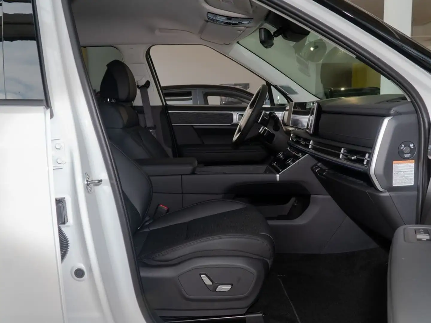 Hyundai SANTA FE 1.6 T-GDi HEV 4WD AT 7 posti XCLASS Bianco - 2