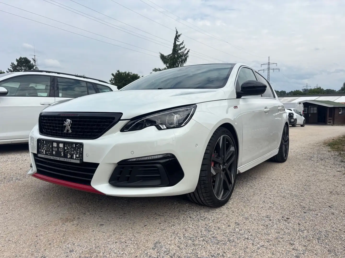 Peugeot 308 GTi,I-Hand,Panorama,Kamera,LED,59614Km Orig. Weiß - 1